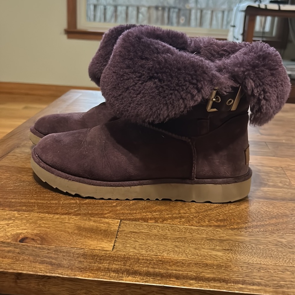 UGG CLASSIC SHORT JAYLYN PORT BUCKLE BOOTS USA size 7.5